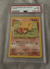 Pokémon Vulpix 2002 Neo Destiny 91/105 PSA 6