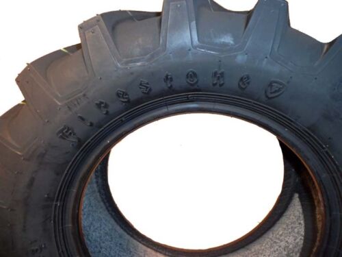 Two 23x8.50-12 Firestone Flotation 23 Lawn & Garden Tractor Lug Tires 23 850 12 - Picture 3 of 3