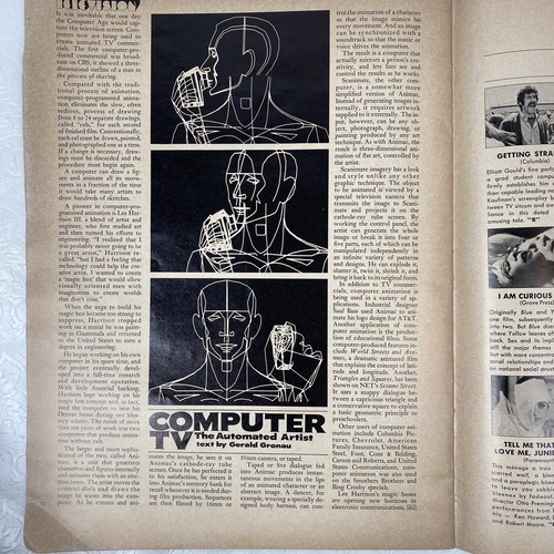 Lot 2 SHOW Magazine of Films and the Arts 1970 August Karen Jensen & June Dali - Picture 6 of 11