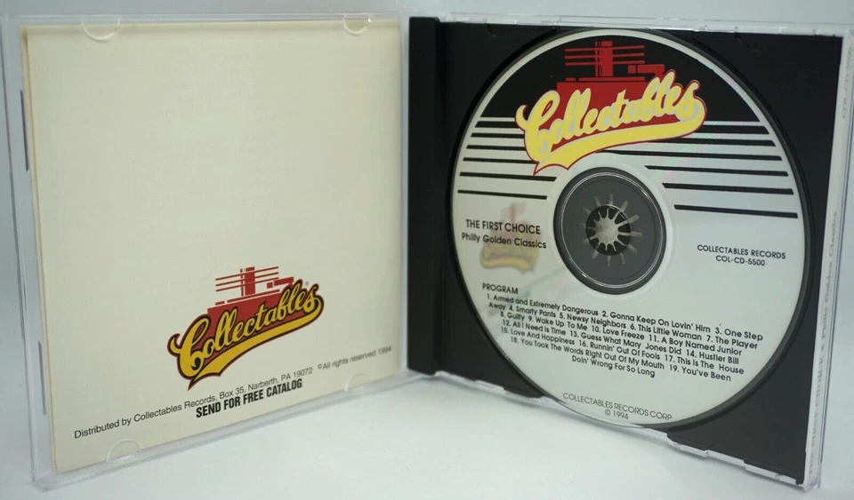 The First Choice : Philly Golden Classics  CD Album - RARE - Image 3 of 3