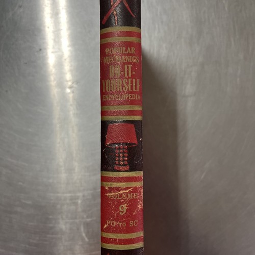 1955 Popular Mechanics Do It Yourself Encyclopedia Volume 9 - Picture 2 of 11