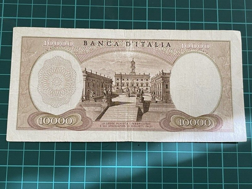 banconota 10000 lire Michelangelo condizioni ottime 20 maggio 1966 - Foto 7 di 7