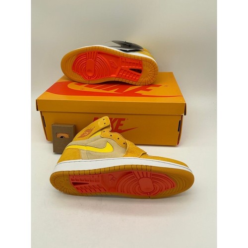 Nike Air Jordan 1 Zoom Air CMFT 2 Yellow Women's Size 10.5 New In Box - Picture 5 of 5