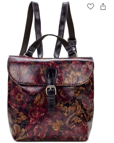 Patricia Nash Vatoni Convertible Leather Backpack - Picture 1 of 12