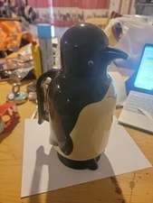 METROKANE “JERRY” THE PENGUIN HOT/COLD 1 QT THERMAL CARAF Vintage 1980’s (185)