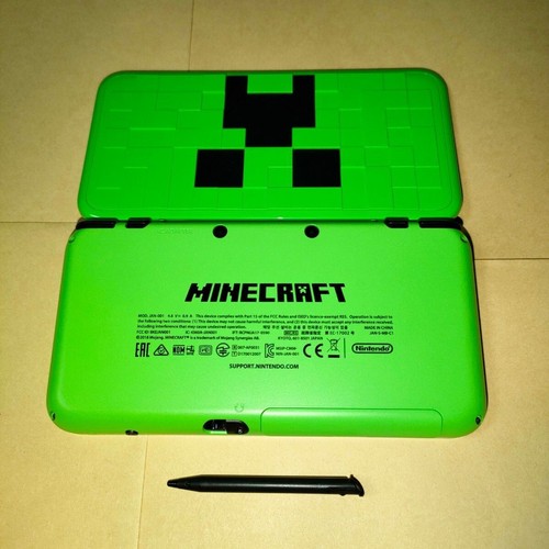 Consola Nintendo 2DS LL XL MINECRAFT CREEPER EDITION USADA de Japón Envío gratuito - Imagen 2 de 7
