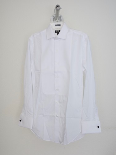 J.Crew Ludlow Slim-fit premium fine cotton tuxedo shirt, size 14/32 - Picture 2 of 4
