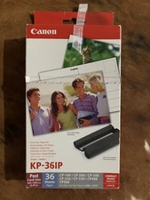 Genuine Canon KP-36IP Ink & Photo Paper Set (4x6 paper, 36 sheets)