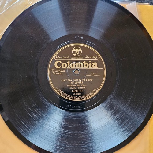 78 Clara Smith Columbia 14368-D Wanna Go Home Ain't Got Nobody Grind My Coffee - Imagen 3 de 3