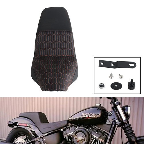 Motorcycle LS Step 2-Up Gel Pad Seat For Harley Softail Low Rider FXLR FLSB 18up - Picture 1 of 10