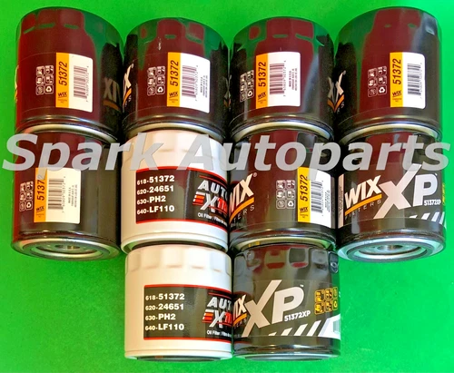 Lot of 10 Engine Oil Filter AUTO EXTRA 618-51372 WIX 51372 For FORD DODGE, PH2