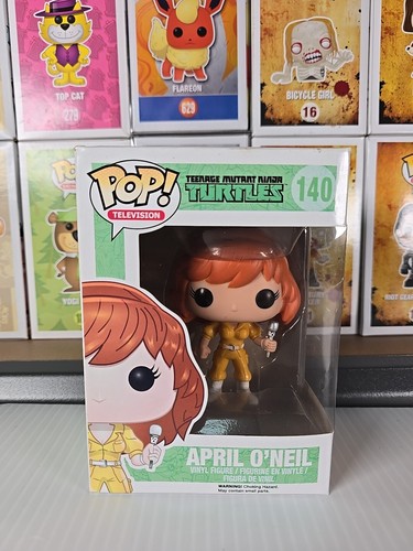 Funko Pop! Television: Teenage Mutant Ninja Turtles April O'Neil #140 - Fearless - Picture 1 of 7