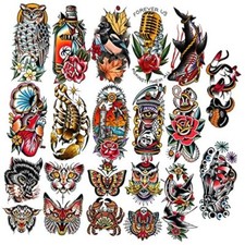 Full Arm Temporary Tattoos  Color-13