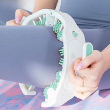 Leg Massager Manual Roller Ring Muscle Pain Relief Anti Cellulite Body Shaping