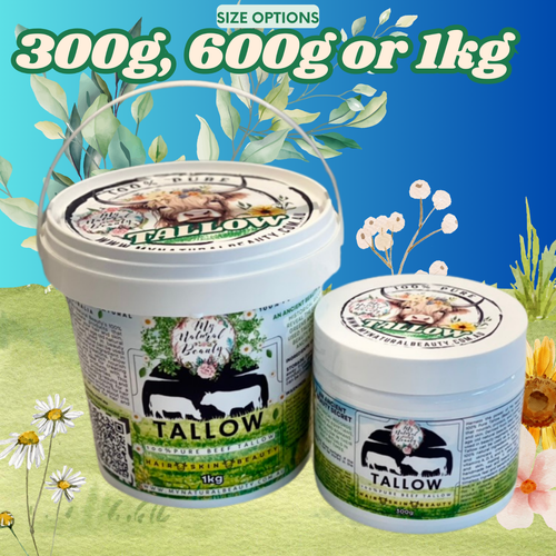 Beef Tallow - 100% Pure- For Hair, Skin and Beauty- 300g, 600g or 1kg BULK - Picture 4 of 29