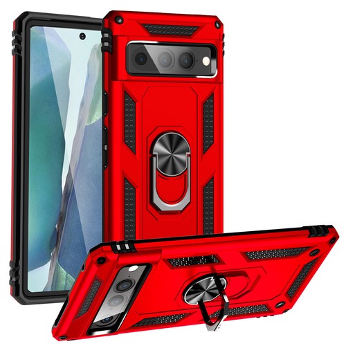 For Google Pixel 6a 6 7/7a 8 Pro Shockproof KickStand Ring Case Heavy Duty Cover - Photo 27 sur 38