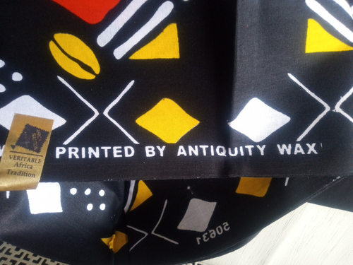 6 Yards Antiquity Wax Print All Cotton African Tribal All Purpose Premium Fabric - Picture 4 of 7