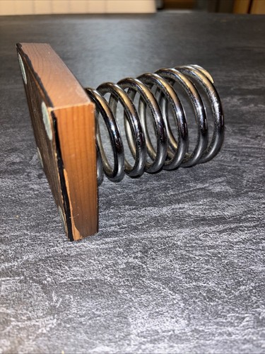 VINTAGE RARE USS UNITED STATES STEEL DESK ITEM AWARD PROMOTION SPRING SAMPLE #WW - Picture 13 of 16