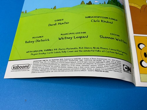 Adventure Time #44 Cover B September 2015 kaboom! Comic - Bild 12 von 12