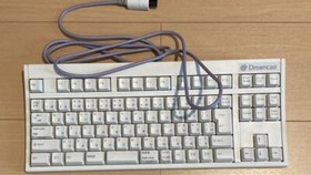 Sega Dreamcast The Typing Of The Dead Keyboard Set w/Box HKT-4000 DC JP Horror