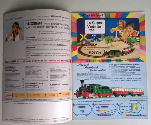 Catalogue FLEISCHMANN - année 1974 - Version française - Etat collector - Foto 2 di 24