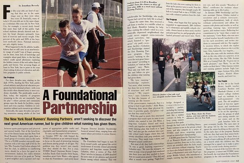 2001 revista Running Times septiembre Bob Schul, Jim Beatty, anuncio de Nike - Imagen 21 de 24
