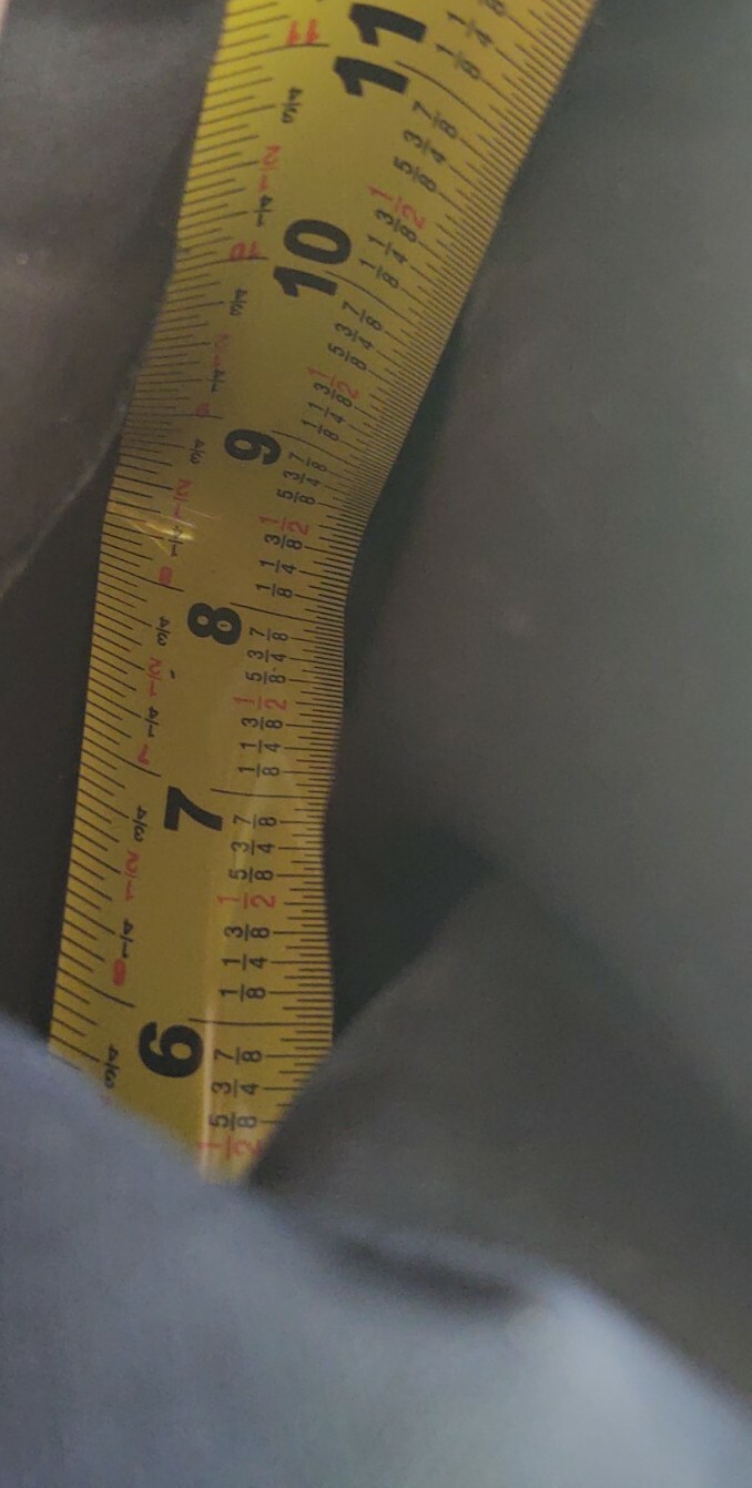 Demonia Stack 301 Black Sequins 7" Platform knee … - image 11