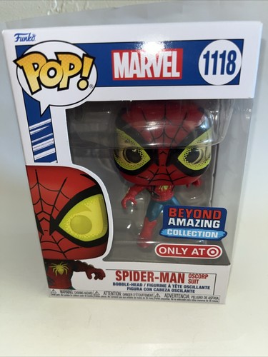 Funko Pop! Vinyl: Marvel - Spider-Man Oscorp Suit - Target (Exclusive) #1118 - Picture 1 of 3