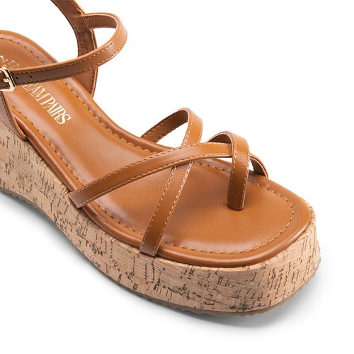 Dream Pairs Women Platform Wedges Sandals Square Toe Summer Beach Walking Sandal - Picture 37 of 38