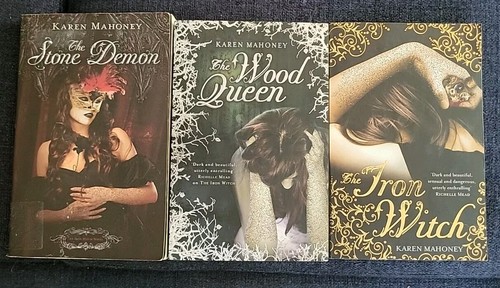 Karen Mahoney Lot Of 3 Stone Demon Wood Queen Iron Witch