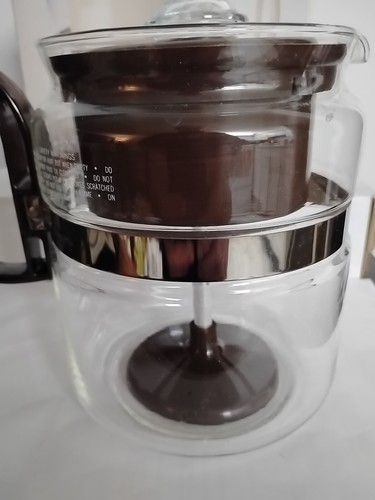 Vintage GEMCO Glass- Perk Coffee Pot 4-8 Cup - USA - NEW OLD STOCK - Picture 5 of 10