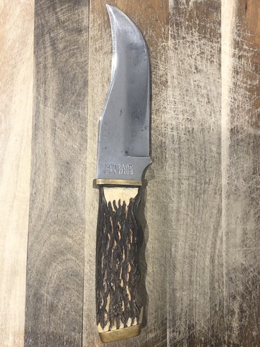 Schrade Uncle Henry Pro Hunter USA 171UH 10” fixed blade Knife staglon handle - Picture 3 of 14