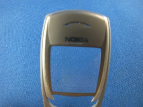 Oryginalna osłona przednia NOKIA 6100 A cover etui na telefon komórkowy case fasada jasnoniebieska - Zdjęcie 5 z 6