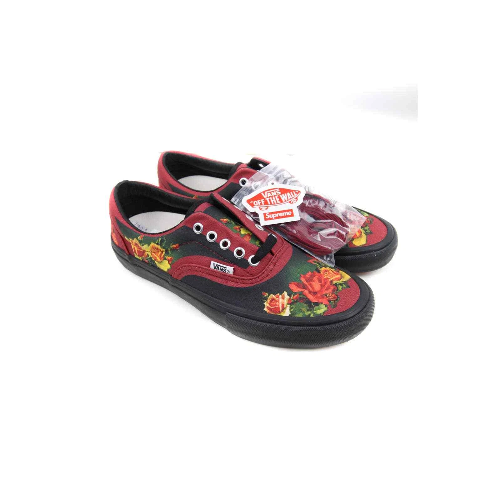 Vans époque Suprême Jean Paul Gaultier bordeaux