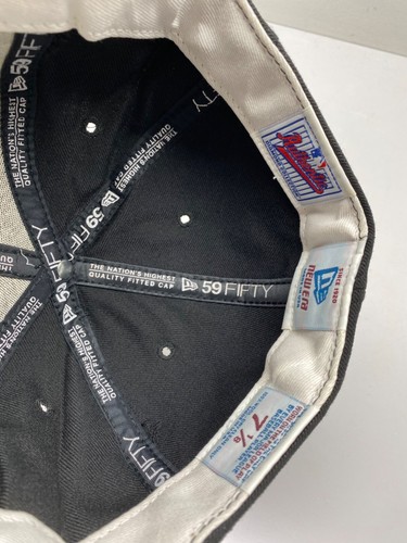 Vintage 90’s New York Mets New Era 59Fifty Fitted Hat 7 1/8 100% Wool Diamond - Picture 20 of 22