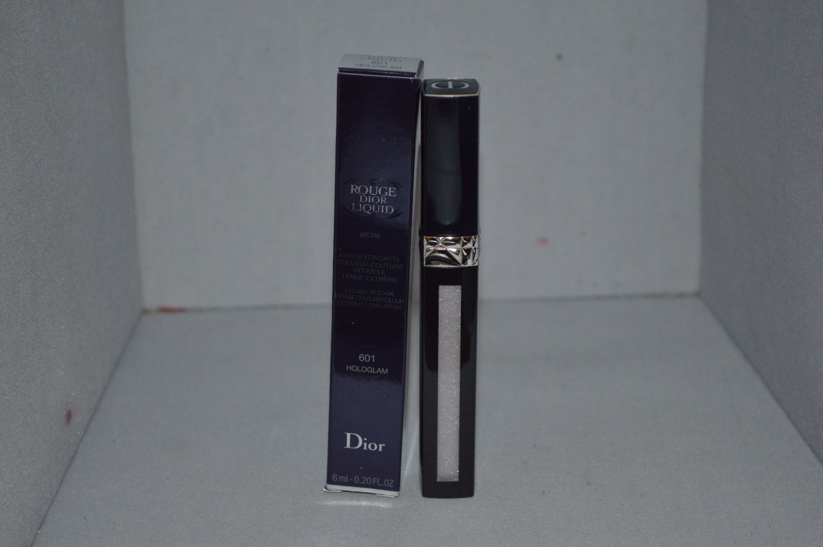 Dior Rouge Dior Liquid Metal Lip Stain 601 Hologram 0.20oz New in Box-image