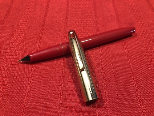 Sheaffer Holidays Originals, White Dot, 1996 The Holly Fountain Pen, made in USA - Picture 5 of 9