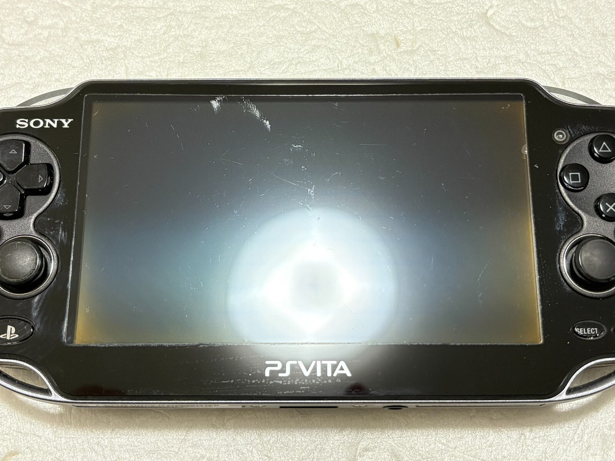 Sony PS Vita PCH-1100 Cristal Black 3G/Wi-Fi Model Console