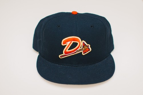 Danville Braves MLB Fitted 7 1/8 New Era Wool Vintage NWOT