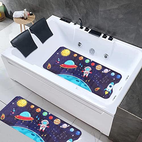 Tubozadi Bathtub Mat Non Slip Shower Mat for Kids Adults & Assorted Colors - Picture 18 of 46