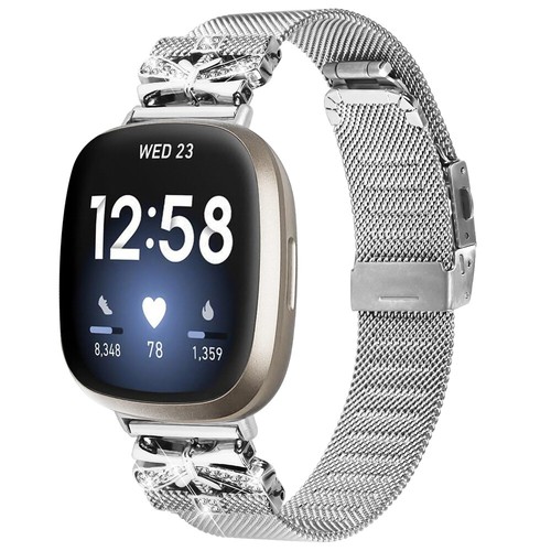 Edelstahl Netz Armbanduhr Armband Armband für Fitbit Versa 3 4 Sense - Bild 35 von 40