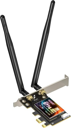 EDUP PCIe WiFi Adapter 8774Mbps WiFi 7 with Bluetooth 5.4 Network Cards - Picture 3 of 6