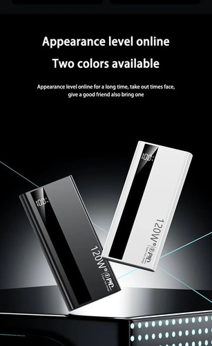 Xiaomi 200000mAh PowerBank 120W Charge Super Rapide Grande Capacité Batte Portable - Photo 10 sur 13