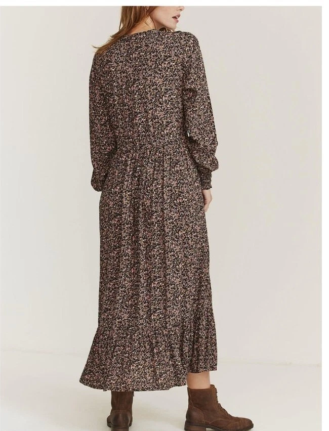 BNWT FAT FACE WILMA CONFETTI DITSY MIDI DRESS SIZE 12R eBay