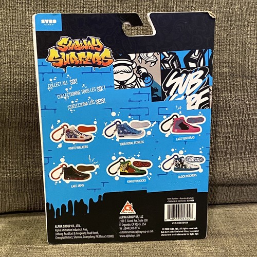 LACE VENTURAS Subway Surfers MINI FRESH KICKS Backpack Clip Keychain Shoes NEW - Picture 4 of 6