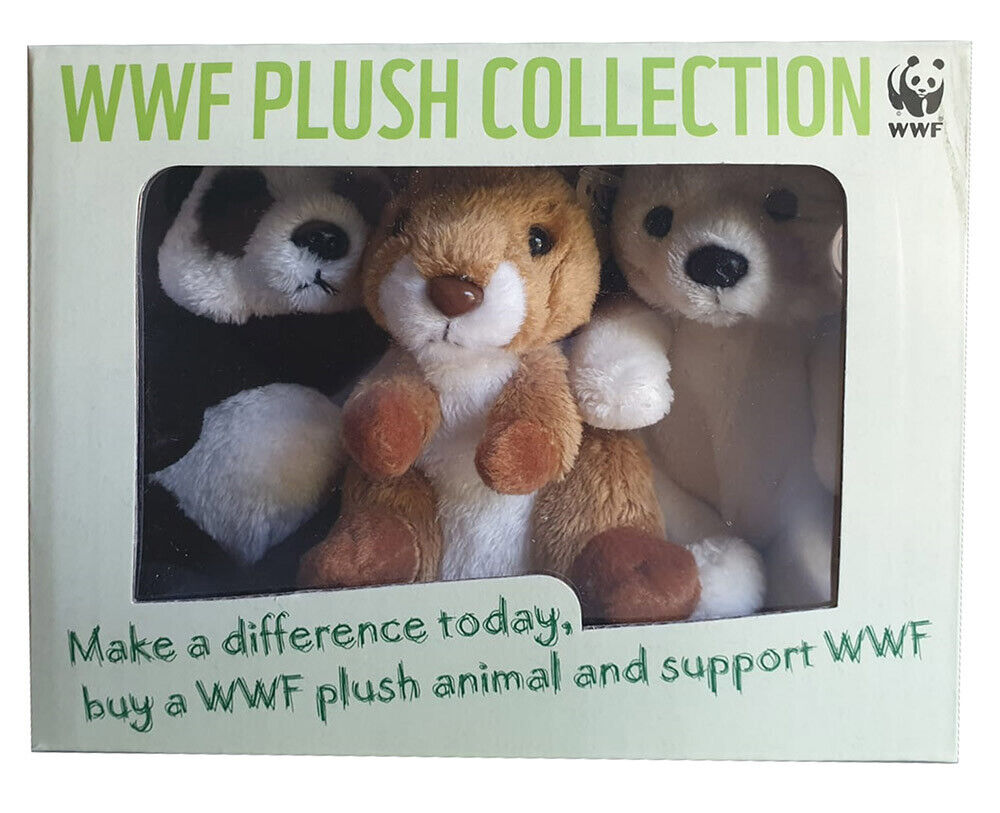 WWF Plush Toys Set of 3 Polar Bear, Squirrel, Panda Bear 100% Plush NEW PRODUCT | eBay WWF Plush Toys Set of 3 Polar Bear, Squirrel, Panda Bear 100% Plush NEW PRODUCT | eBay