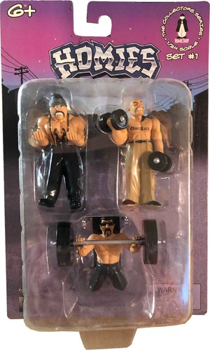 Homies 2004 - Rare Set - Health Club Set #1 - Confezione Sigillata - NUOVO & IMBALLO ORIGINALE - Foto 3 di 3