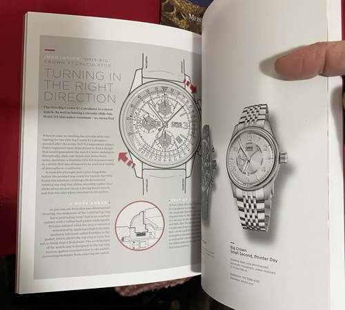 ORIS Watch Memorabilia. Lanyard; Pencil; Notepad; Catalogues. 5 Items. - Picture 12 of 18
