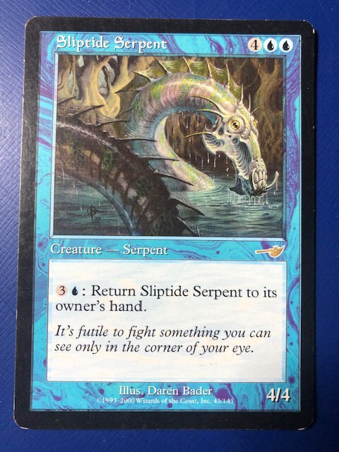 Sliptide Serpent Nemesis LP Condition Magic Cards, COMBINED SHIPPING