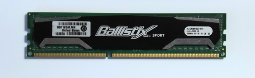 Crucial Ballistix 12GB (3x4GB) 1600MHz DDR3 RAM PC3-12800 (BLS4G3D1609DS1S00) - Picture 2 of 3